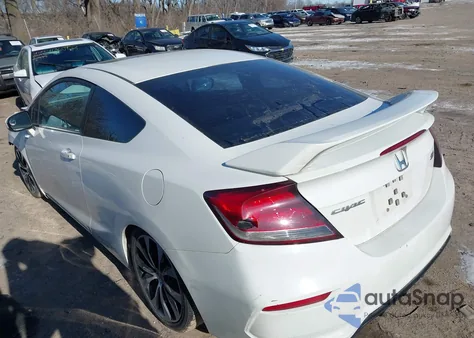 2014 Honda Civic Si z USA, uszkodzony, nr VIN 2HGFG4A54EH703824